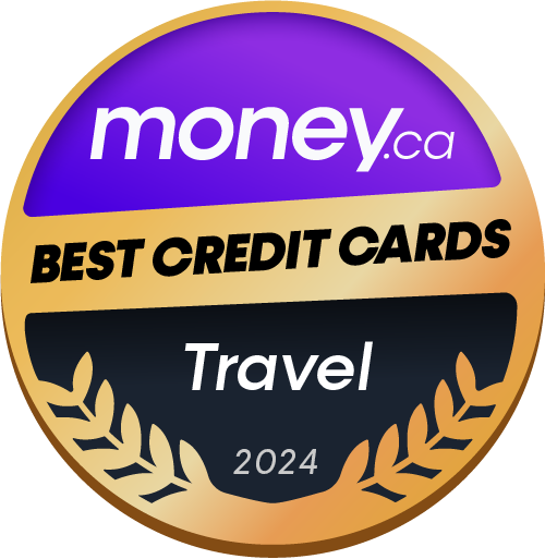 Best travel credit cards badge